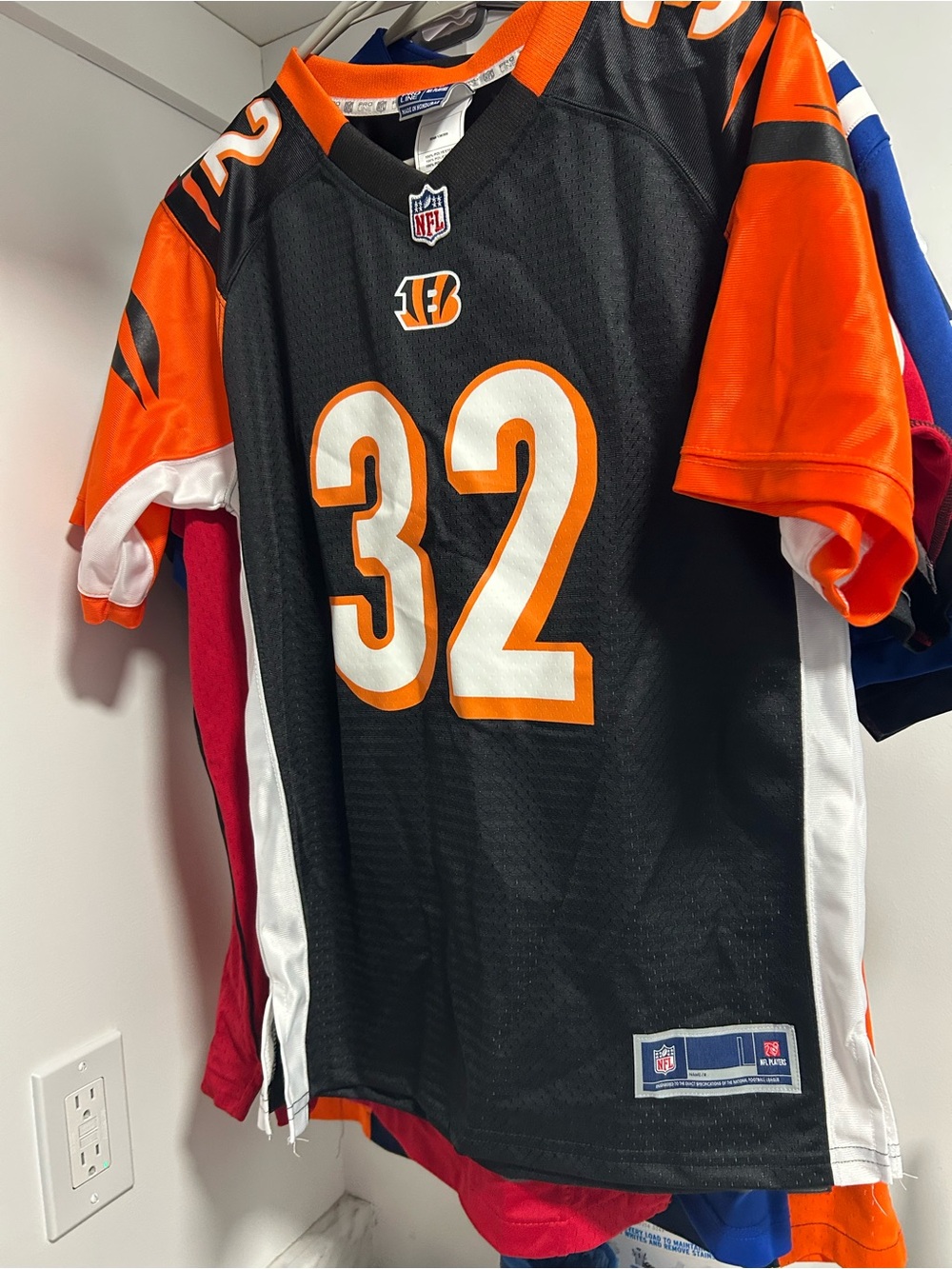 NFL Cincinnati Bengals #32 Jersey - Black & Orange